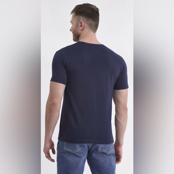 Navy Blue Graphic T-Shirt - Picture 3 of 6